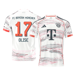 OLISE #17 Bayern Munich Away Soccer Jersey 2025/26