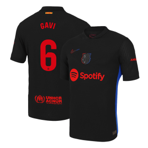 GAVI #6 Barcelona Away Authentic Soccer Jersey 2024/25