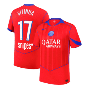 VITINHA #17 PSG Third Away Soccer Jersey 2025/26