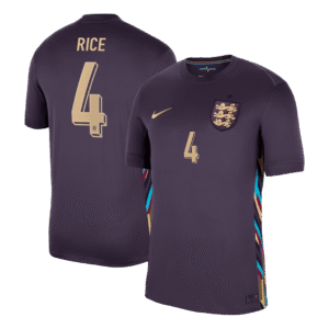 RICE #4 England Away Soccer Jersey 2024