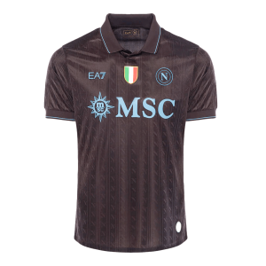 Napoli Third Away Authentic Soccer Jersey 2025/26