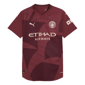 Manchester City Third Away Authentic Soccer Jersey 2024/25