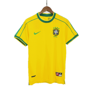 Vintage Soccer Jersey Brazil Home 1998