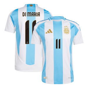 DI MARIA #11 Argentina Home Authentic Soccer Jersey 2024