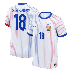 ZAIRE-EMERY #18 France Away Soccer Jersey 2024