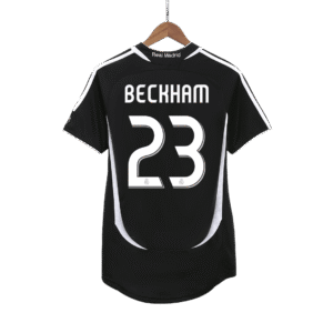 Vintage Soccer Jersey BECKHAM #23 Real Madrid Away 2006/07