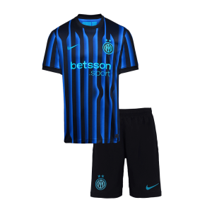 Inter Milan Home Kids Soccer Jerseys Kit 2025/26