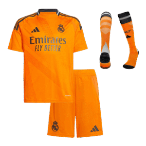 Real Madrid Away Kids Soccer Jerseys Full Kit 2024/25