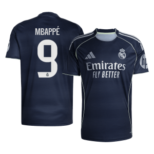 MBAPP?? #9 Real Madrid Away Soccer Jersey 2025/26