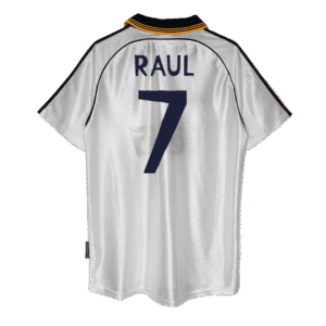 Vintage Soccer Jersey RAUL #7 Real Madrid Home 1998/00