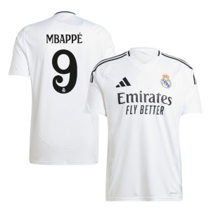 MBAPP?? #9 Real Madrid Home Soccer Jersey 2024/25
