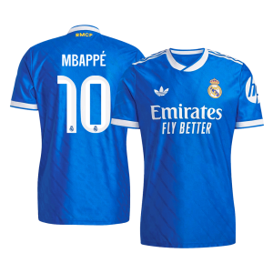MBAPP?? #10 Real Madrid Third Away Authentic Soccer Jersey 2025/26