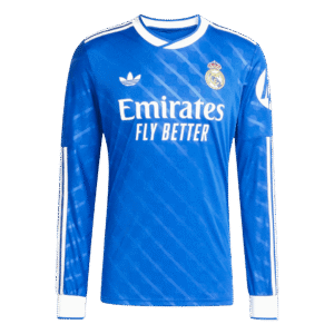 Real Madrid Third Away Long Sleeve Soccer Jersey 2025/26