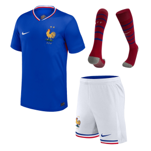 France Home Jerseys Full Kit EURO 2024