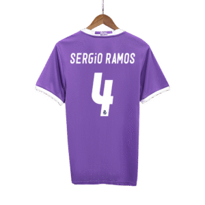 Vintage Soccer Jersey SERGIO RAMOS #4 Real Madrid Away 2016/17