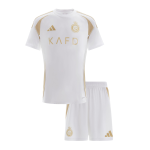 Al Nassr Third Away Kids Soccer Jerseys Kit 2024/25