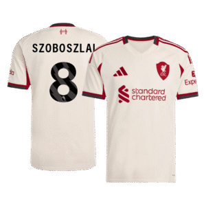 SZOBOSZLAI #8 Liverpool Away Soccer Jersey 2025/26