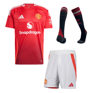 Manchester United Home Jerseys Full Kit 2024/25