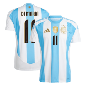 DI MARIA #11 Argentina Home Soccer Jersey 2024