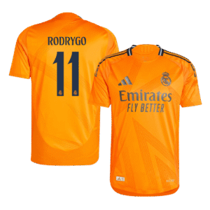 RODRYGO #11 Real Madrid Away Authentic Soccer Jersey 2024/25