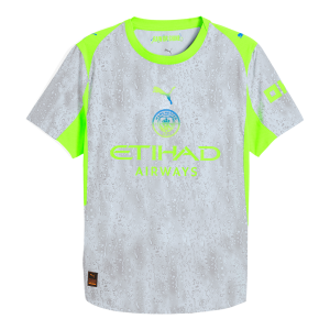 Manchester City Third Away Authentic Soccer Jersey 2025/26