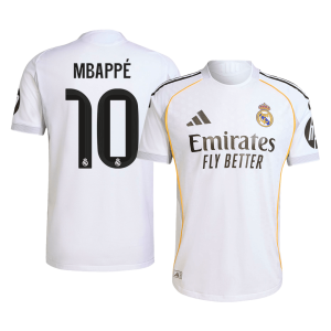 MBAPP?? #10 Real Madrid Home Authentic Soccer Jersey 2025/26