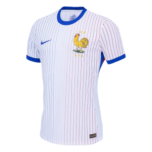 France Away Authentic Soccer Jersey EURO 2024