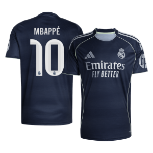 MBAPP?? #10 Real Madrid Away Soccer Jersey 2025/26