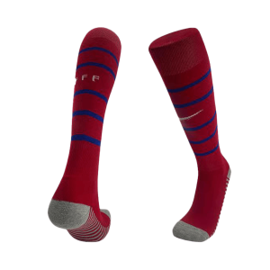 France Home Soccer Socks 2024