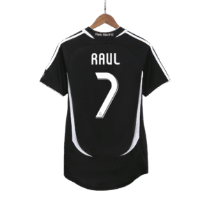 Vintage Soccer Jersey RAUL #7 Real Madrid Away 2006/07