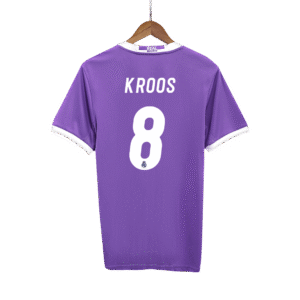 Vintage Soccer Jersey KROOS #8 Real Madrid Away 2016/17