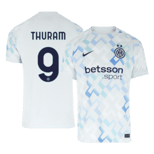 THURAM #9 Inter Milan Away Soccer Jersey 2025/26