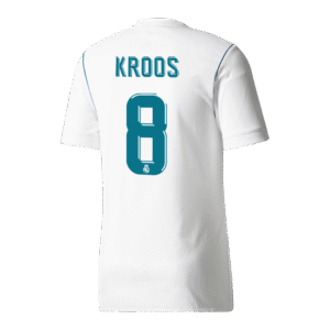 Vintage Soccer Jersey KROOS #8 Real Madrid Home 2017/18