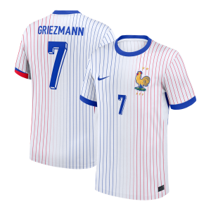 GRIEZMANN #7 France Away Soccer Jersey 2024