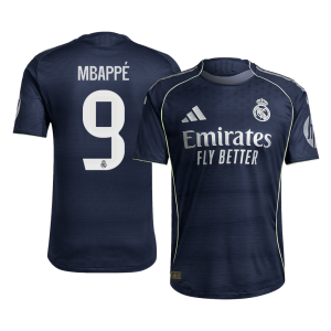 MBAPP?? #9 Real Madrid Away Authentic Soccer Jersey 2025/26