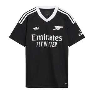 Arsenal Third Away Goalkeeper Soccer Jersey 2024/25 Black
