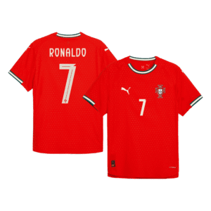 RONALDO #7 Portugal Home Authentic Soccer Jersey 2025