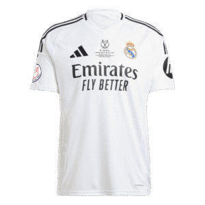 Real Madrid Home Soccer Jersey 2024/25 – Copa del Rey Final