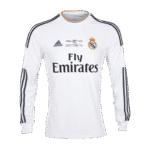 Vintage Soccer Jersey Real Madrid Home Long Sleeve 2013/14 – UCL Final