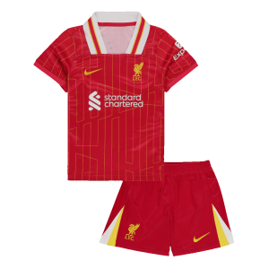 Liverpool Home Kids Soccer Jerseys Kit 2024/25