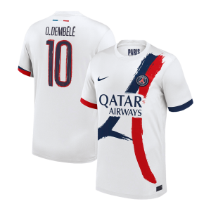 O.DEMB??L?? #10 PSG Away Soccer Jersey 2024/25 – UCL