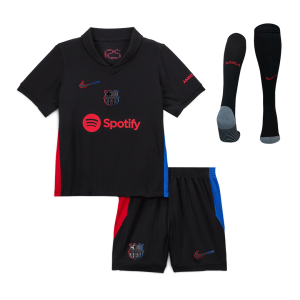 Barcelona Away Kids Soccer Jerseys Full Kit 2024/25