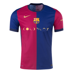 Barcelona Home Authentic Soccer Jersey 2024/25 – COLDPLAY