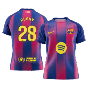 ROONY #28 Barcelona Home Soccer Jersey 2025/26