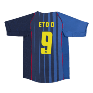 Vintage Soccer Jersey ETO’O #9 Barcelona Away 2004/05