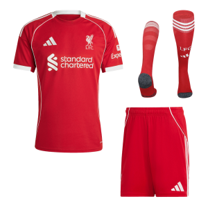 Liverpool Home Jerseys Full Kit 2025/26