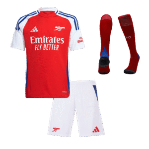 Arsenal Home Kids Soccer Jerseys Full Kit 2024/25