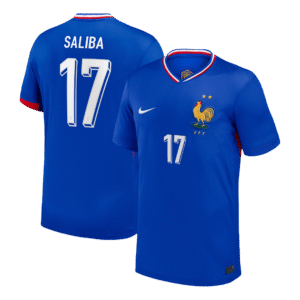 SALIBA #17 France Home Soccer Jersey 2024