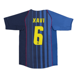 Vintage Soccer Jersey XAVI #6 Barcelona Away 2004/05