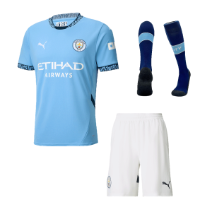 Manchester City Home Jerseys Full Kit 2024/25